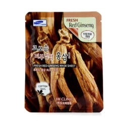 3w Clinic Mask Sheet - Fresh Red Ginseng