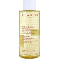 Clarins Hydrating Toning Lotion With Aloe Vera & Saffron Flower Extracts - Normal To Dry Skin